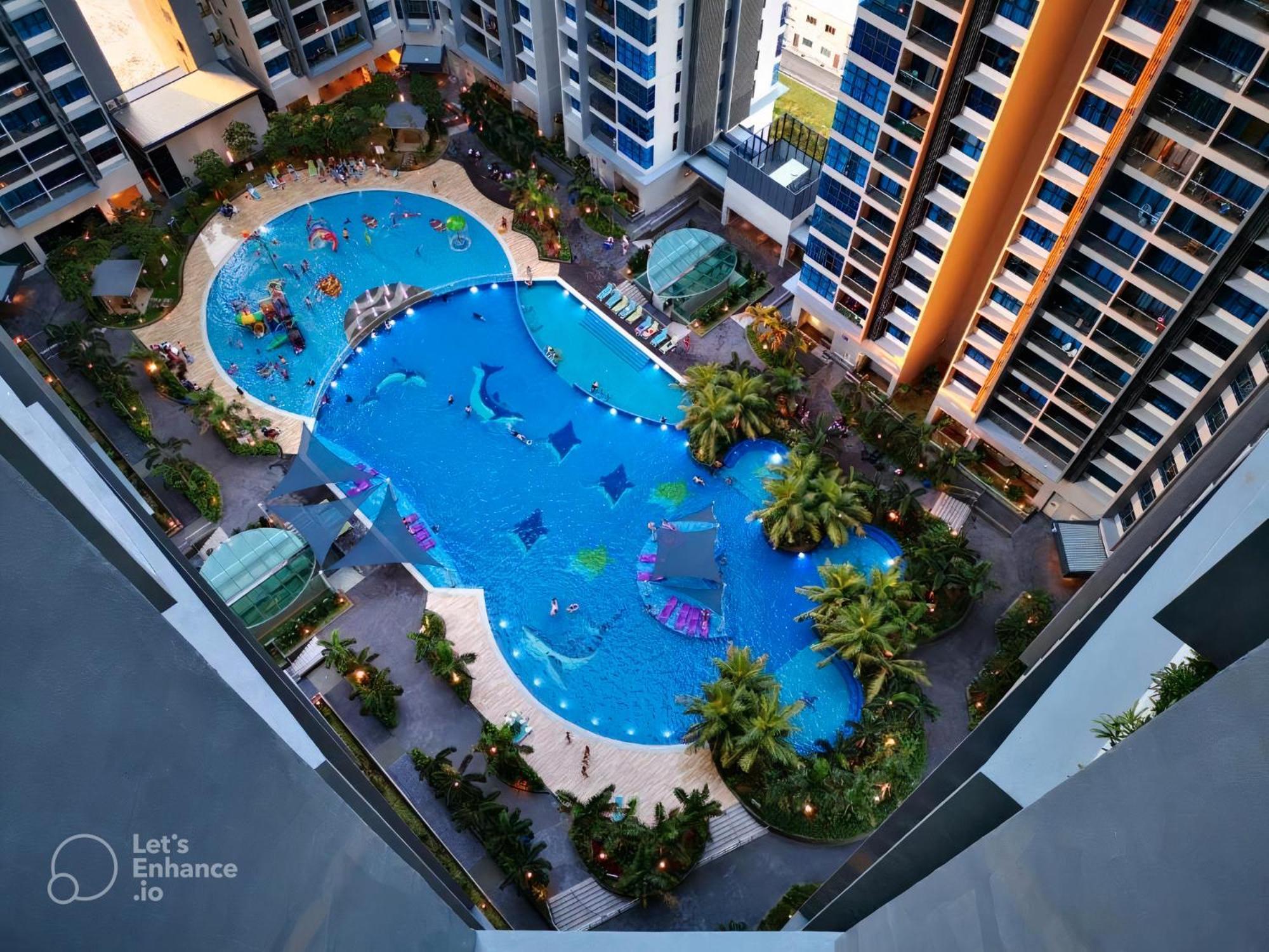 Atlantis Residences 1Br By 360 Home Malacca Exteriör bild